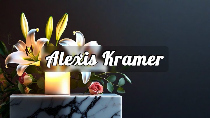 Alexis Kramer, California