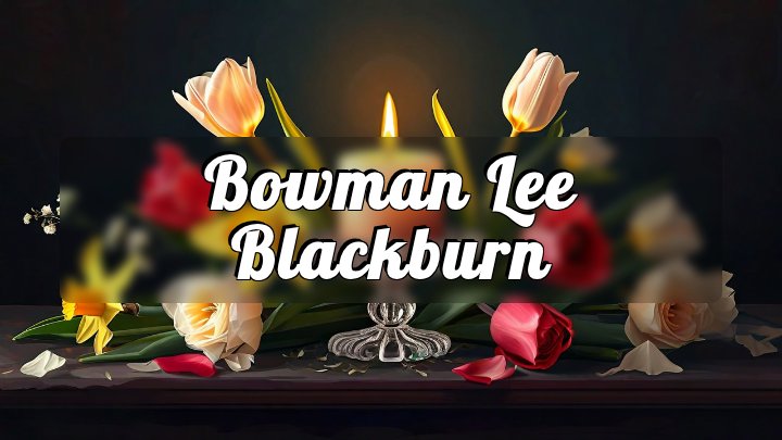 Bowman Lee Blackburn