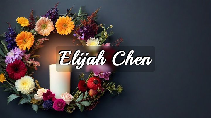 Elijah Chen, Needham, Massachusetts