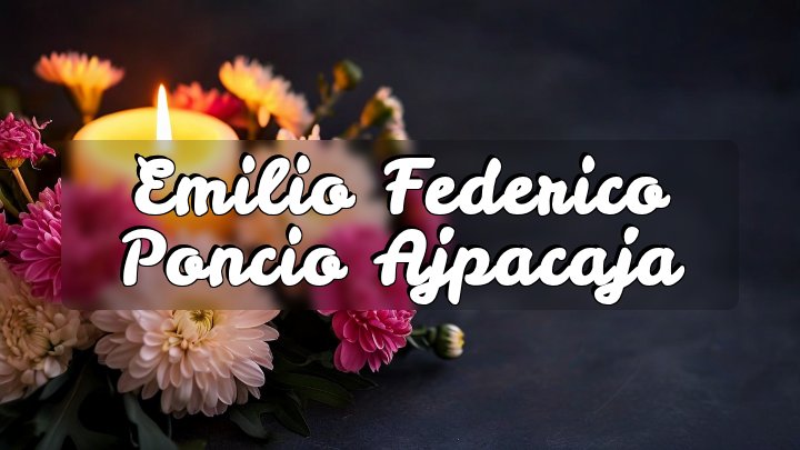 Emilio Federico Poncio Ajpacaja, Brooklyn, New York