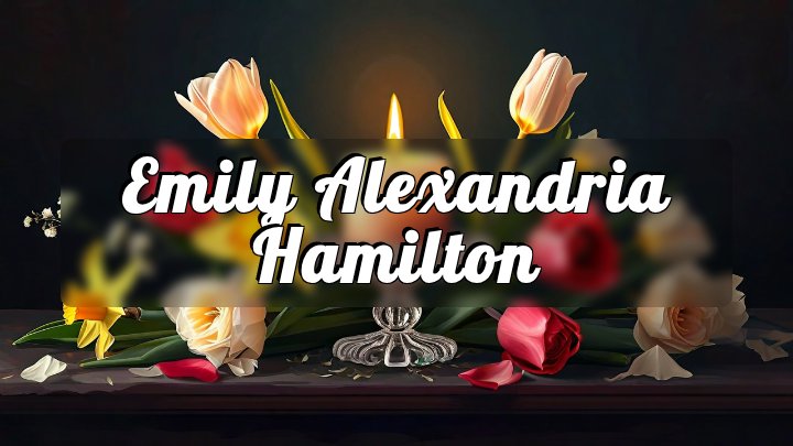 Emily Alexandria Hamilton, Princeton, West Virginia