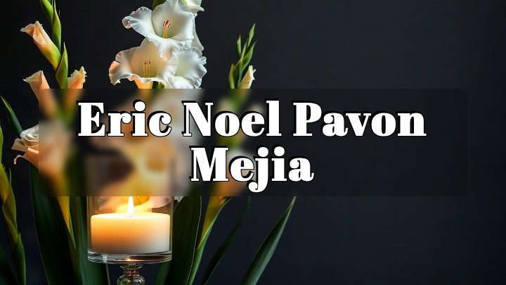 Eric Noel Pavon Mejia, Greenville, North Carolina