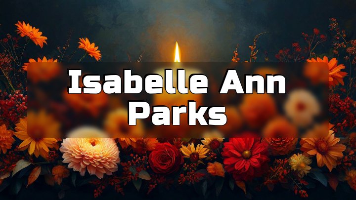 Isabelle Ann Parks, Aurora, Colorado