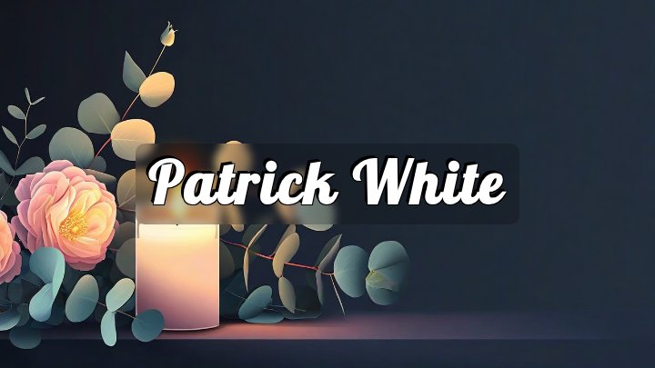 Patrick White, Mississippi