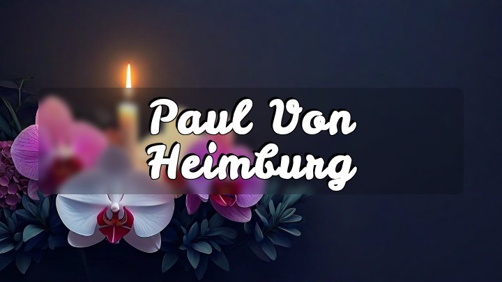 Paul von Heimburg