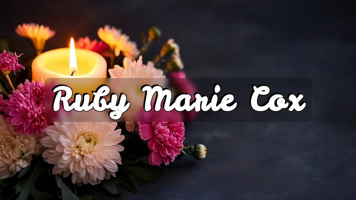 Ruby Marie Cox