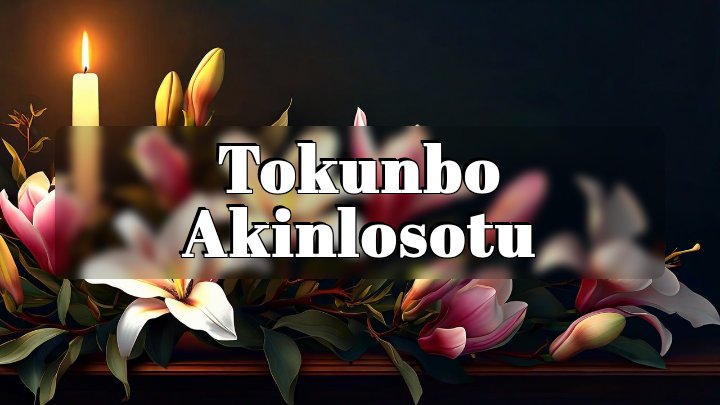 Tokunbo Akinlosotu, Laurel, MD